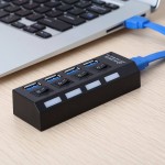USB-хаб с индивидуальными выключателями