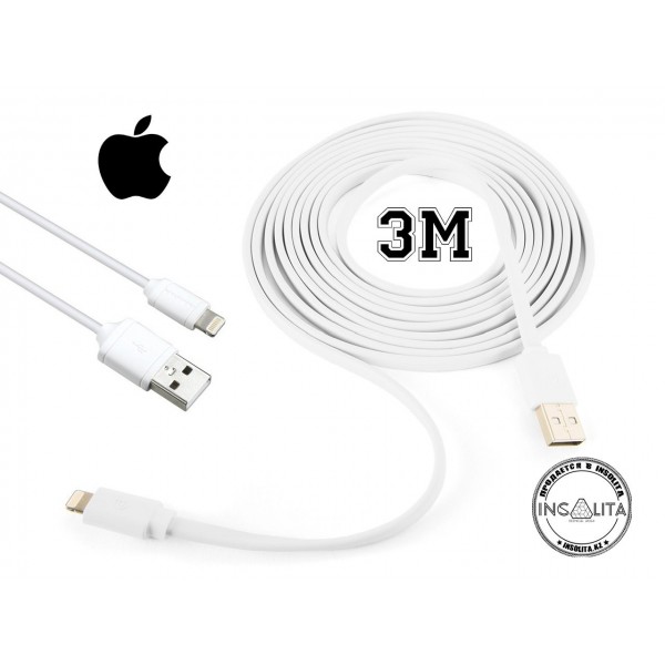 3-х метровый USB кабель for Apple iPhone/ iPad/ iPod